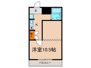 ラフォーレ・ブランシュの物件間取画像